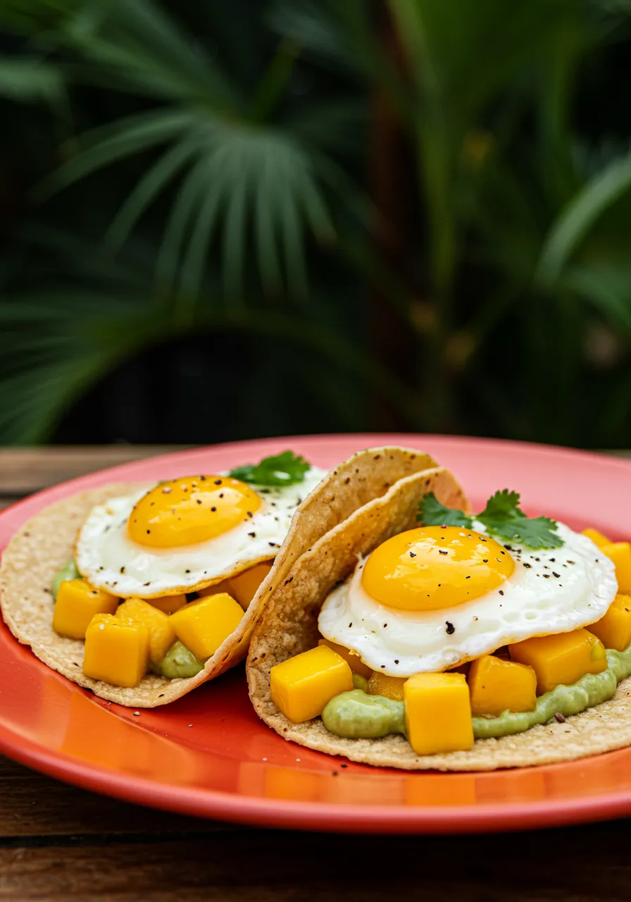 Mango Egg Tacos - tertiary view